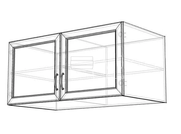 Kitchen Attic Storage Unit - Customizable Design