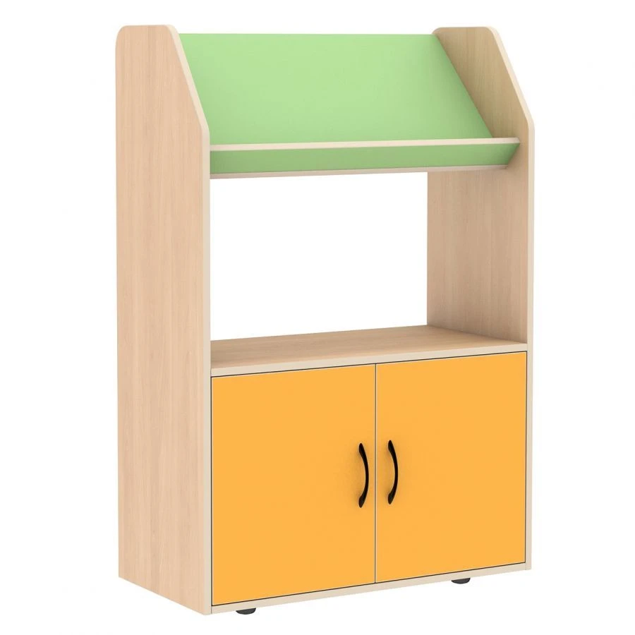 رف عرض الكتب - تصميم عصري للاستخدام المنزلي أو المكتبي