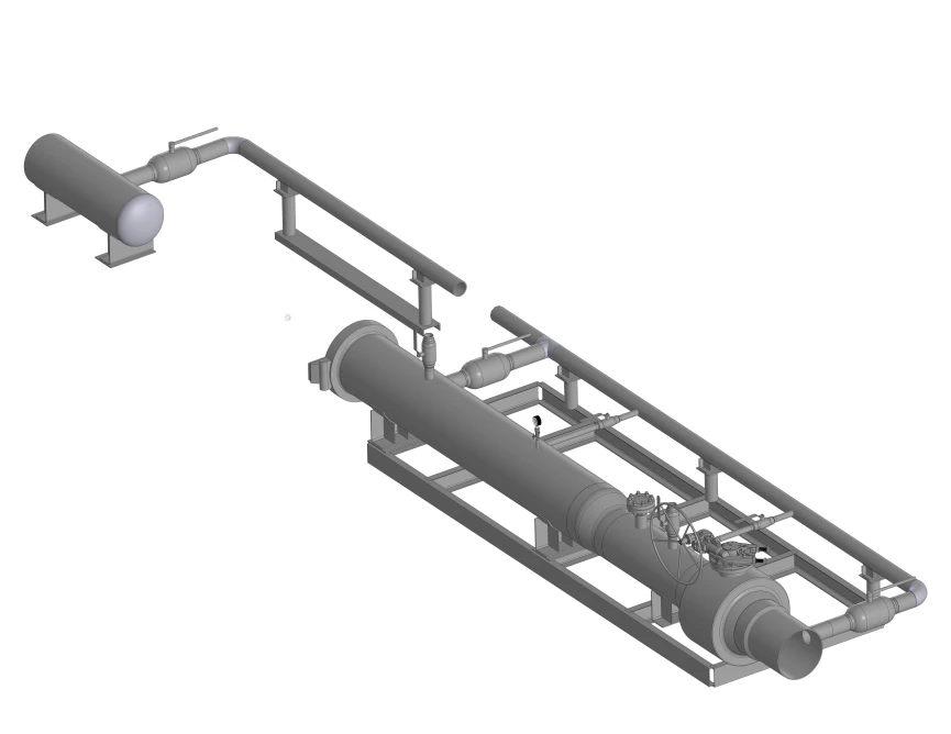 Mobile and Stationary Launch and Reception Chambers for Intra-Pipe Devices