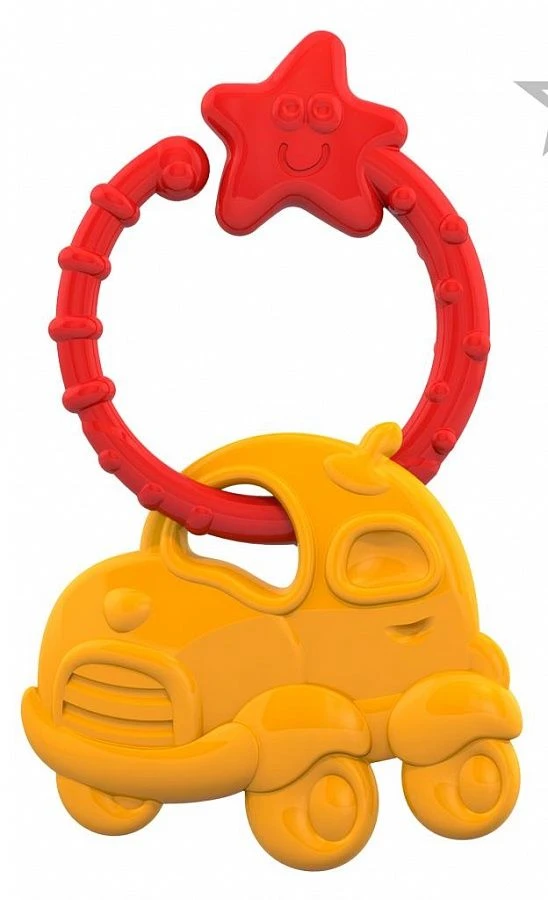 Baby Teething Ring Set with Rattle - NORDPLAST