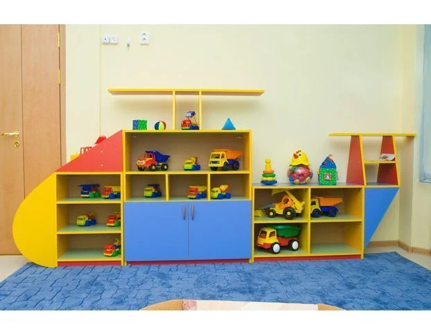 Children's Toy Storage Cabinet - Customizable Designs