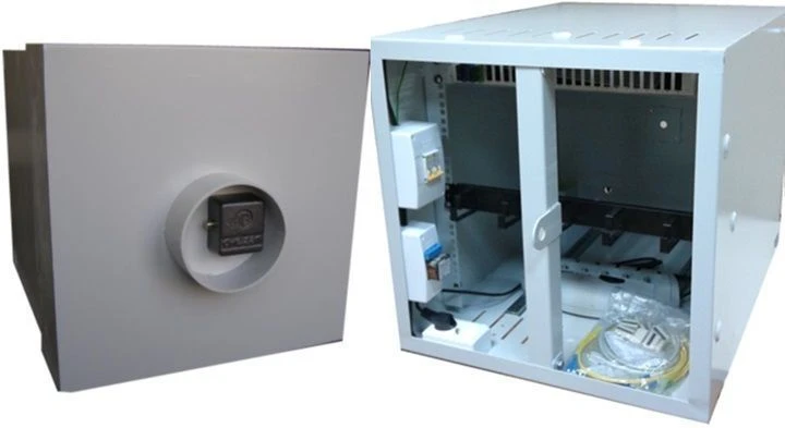 خزانة توزيع معززة مثبتة على الحائط SHRN-9U-526-TTK