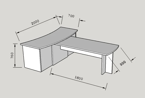 Executive Desk Art. No. 024/2023