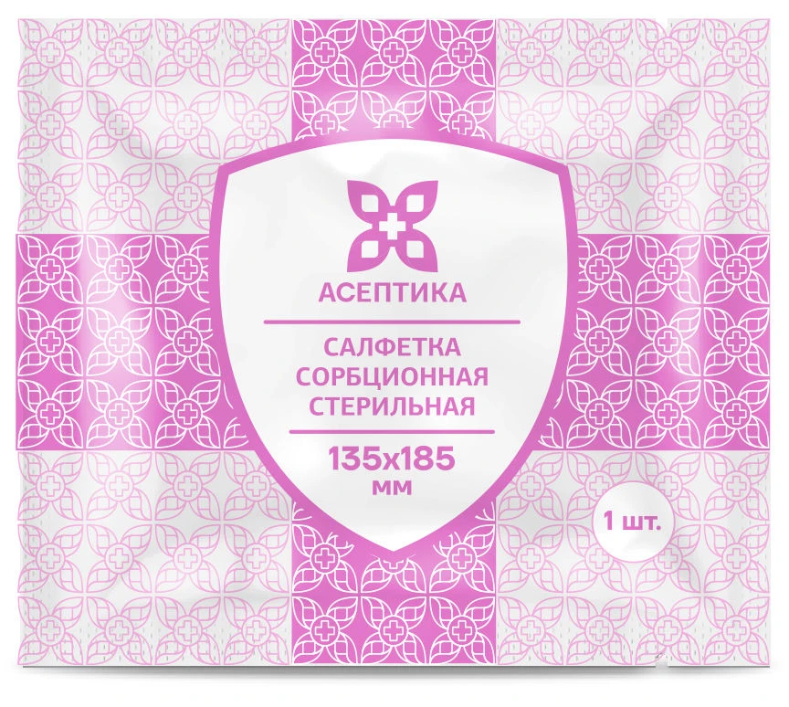 منديل امتصاصي معقم، حجم 135×185 مم