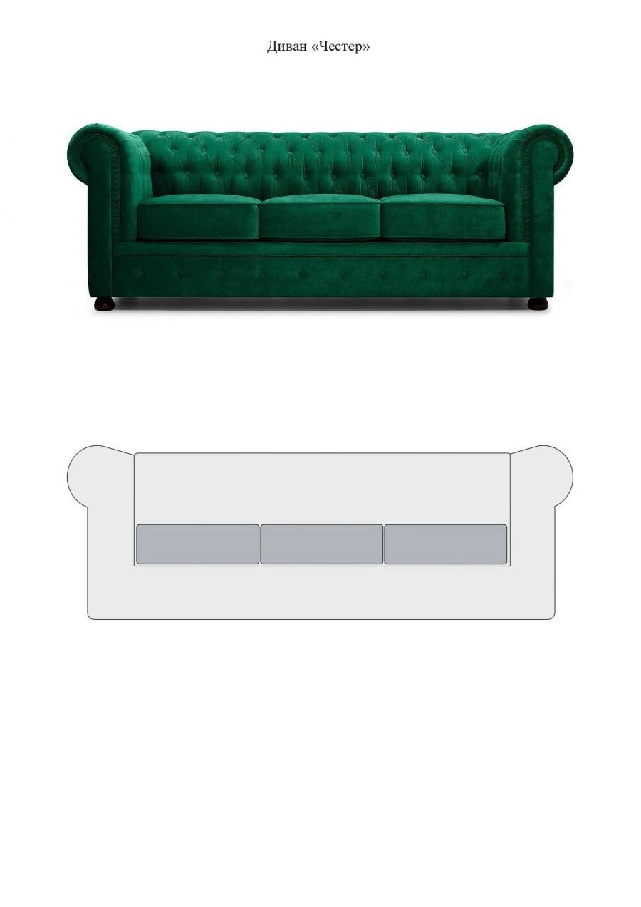 Chester Sofa - Elegant Design and Comfort