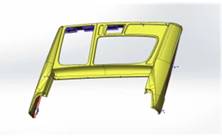 Rear Mask with Reinforcement for Vehicles 5299-401-5602500/Z