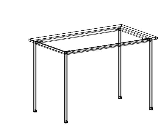 School Dining Table for Meal Consumption
