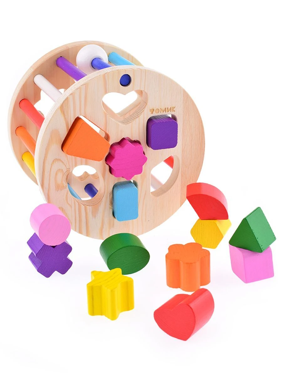 Rainbow Sorter Educational Toy Set (15 Pieces) Model 1-92