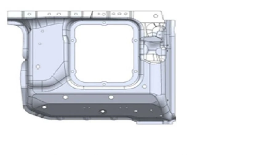 لوحة أمامية يمين للسيارات A9606250507