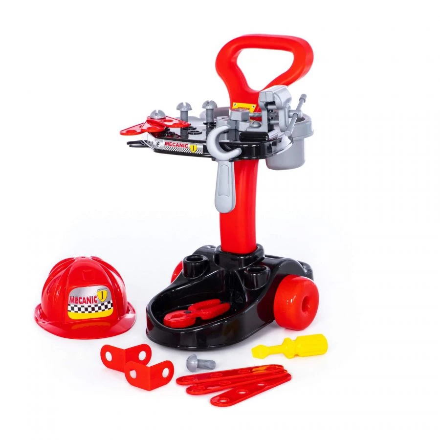 Mechanic Set with Mobile Table and Vice - Art. 36612