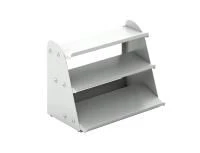 Three-Tier Shelf Stand with Adjustable Angle