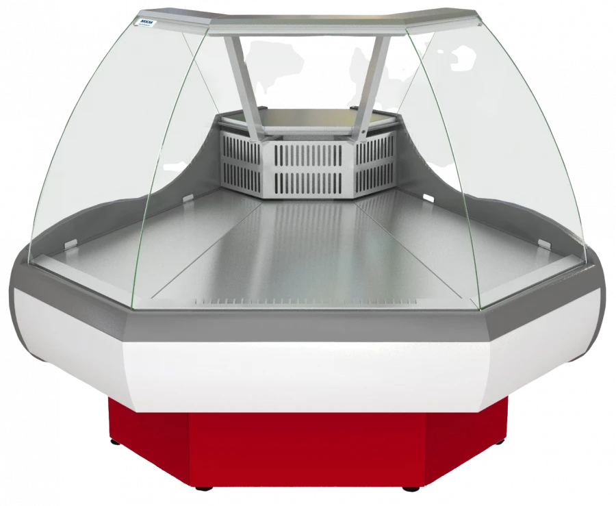 Medium Temperature Corner Refrigerated Display Case Nova VXS-UN