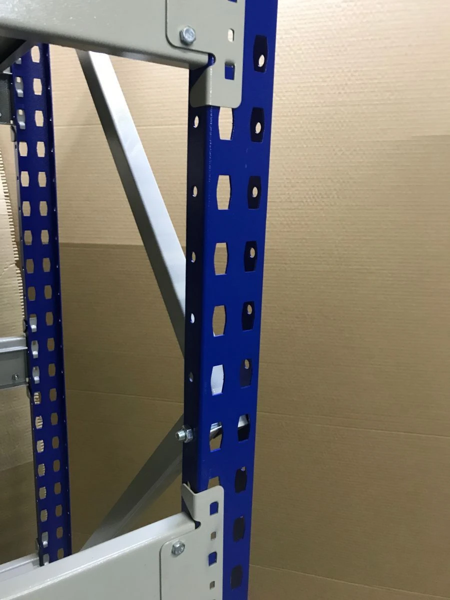 حامل معدني مع طلاء مسحوق، رمادي فاتح