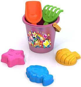 Sand Play Set No. 92 with Sea Animal Molds and Tools