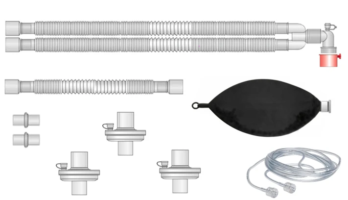 أجهزة تنفسية للاستخدام المشترك مع معدات التخدير والإنعاش، النسخة أ