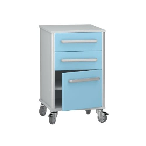 Medical Mobile Cabinet for Storage, DM-3-107-03.K2.F3
