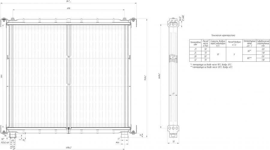 مبرد زيت TTPM 1500 طراز 1013 100-03