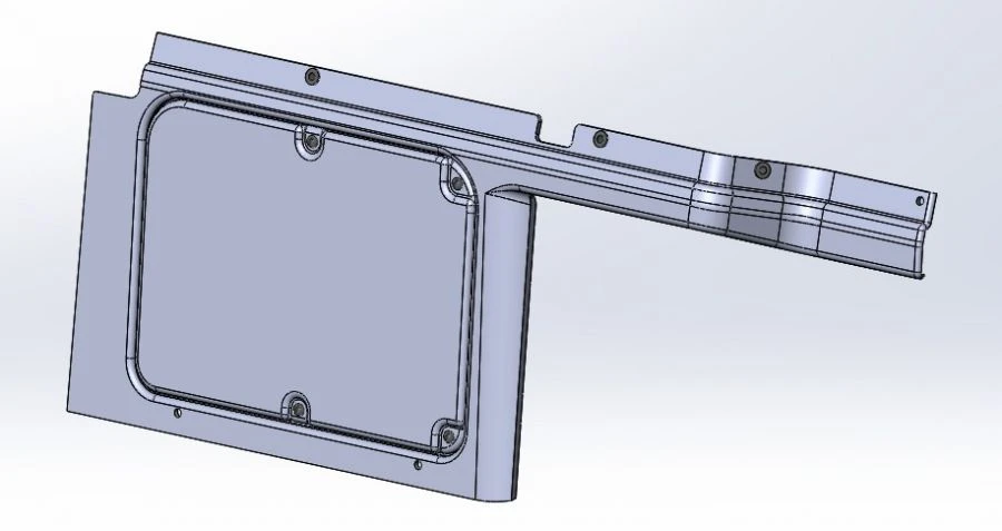 ABS Plastic Interior Panel for Tractor Cabin 210.11.16.01.050
