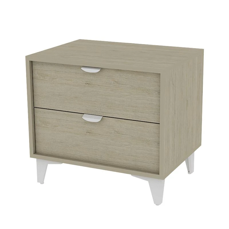 Modern Practical Nightstand for Bedroom Storage