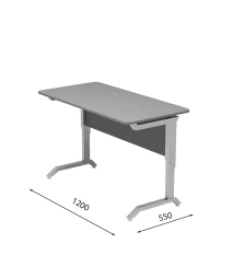 Adjustable Two-Seat Student Desk for Grades 5-7, Model TMSU13/6
