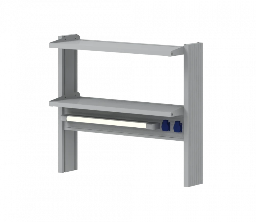 Heavy-Duty Wall-Mounted Shelving Unit 900 TSP
