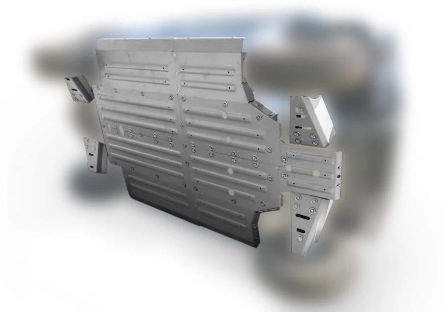 Aluminum Underbody Protection Kit for KAWASAKI MULE PRO-FX, DX, FXT, DXT (2016-)