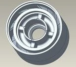 Support Apparatus, DN1750, Shaft 0.68 inches, Type ARZ, Ni-Resist