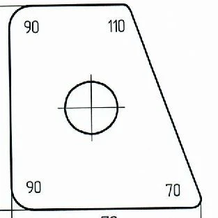 Angle Gauge Template for Stable Functional Osteosynthesis, Art. 322.035