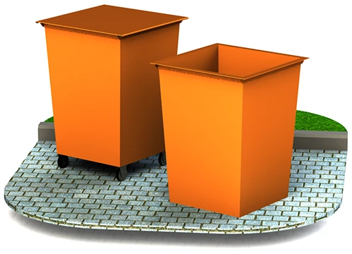 Waste Bin for Storage and Disposal MB-0.75