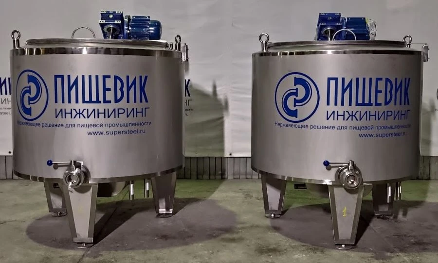 حوض البسترة الطويلة VDP G6-OPB لمعالجة الألبان