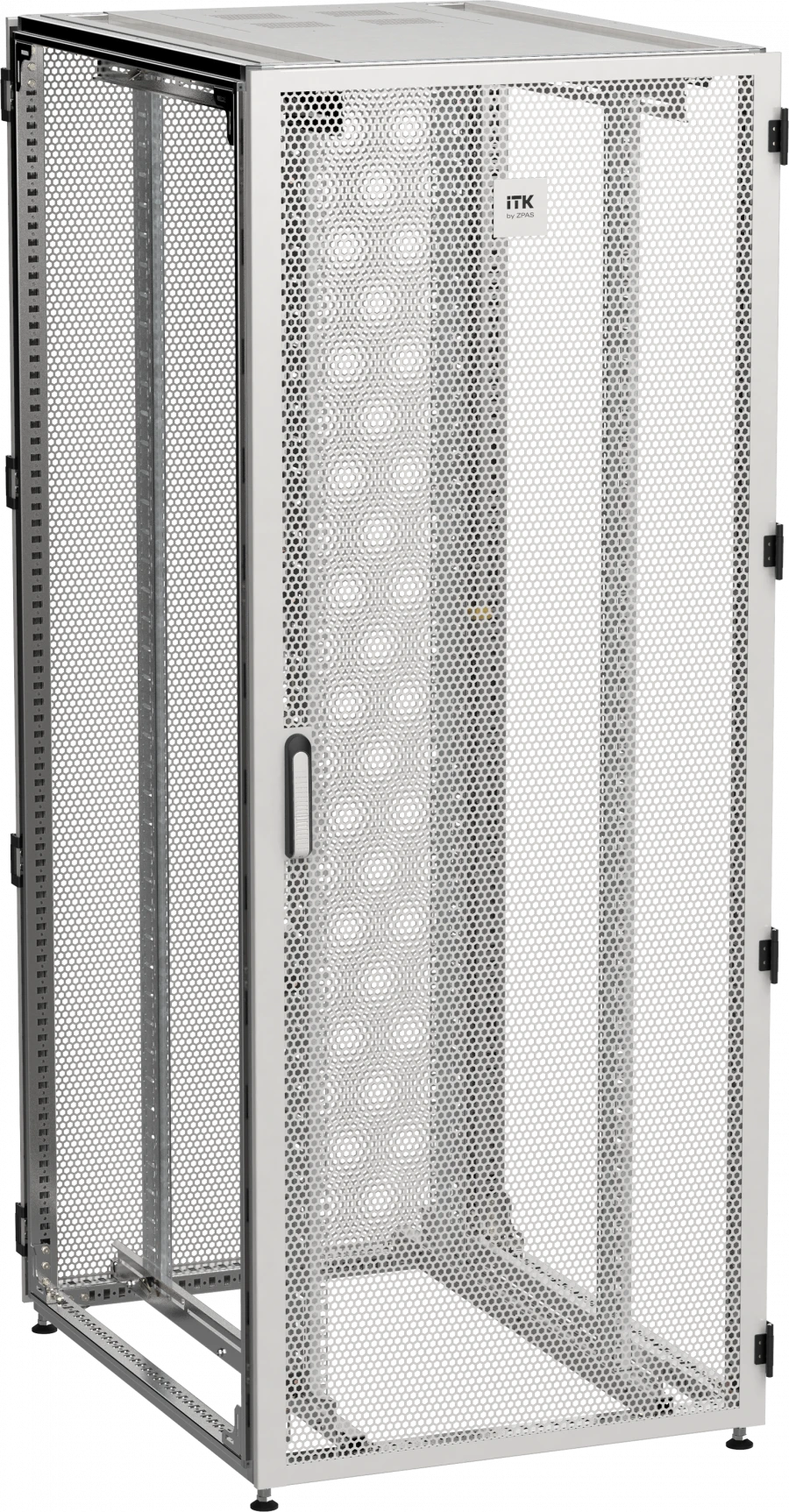 19" Server Cabinet ITK by ZPAS ZP35-42U-0812-PP-R 42U 800x1200mm