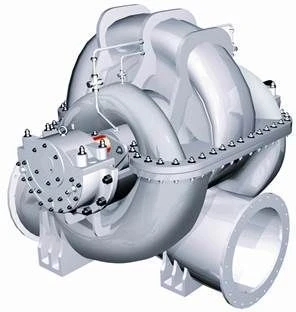 Horizontal Single-Stage Spiral Centrifugal Pump with Dual Liquid Inlet D500