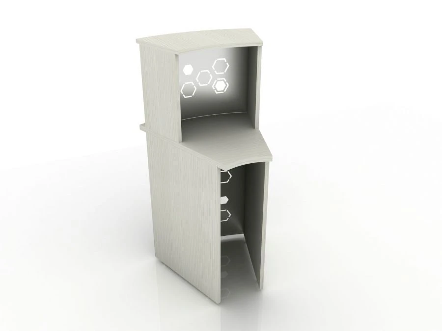 Reception Desk for Medical Facilities - Model 401-002-3