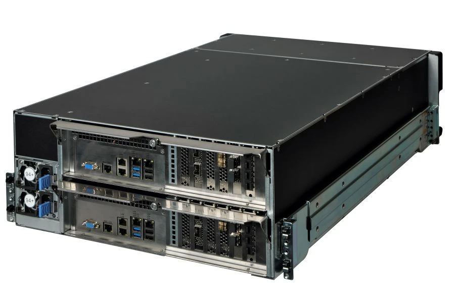 نظام تخزين NVMe متعدد العقد مع تحكم مزدوج (PRVL.466535.219)