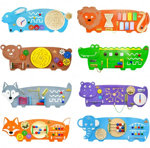 Zoo-Themed Busy Board Set NБЖ-003