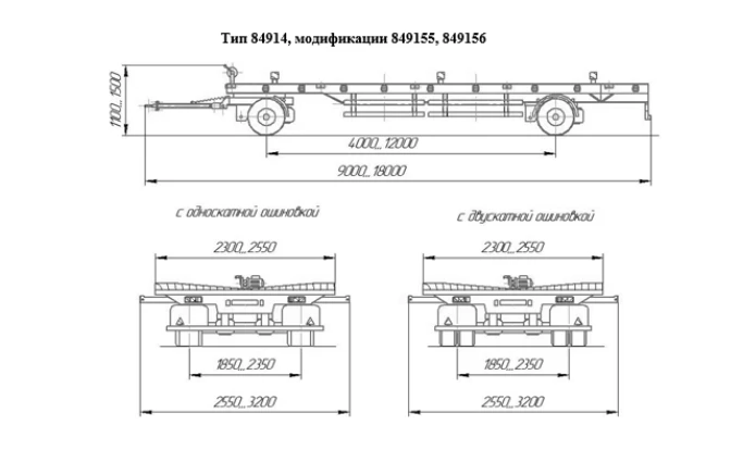 مقطورة نقل للزوارق - موديل 849156
