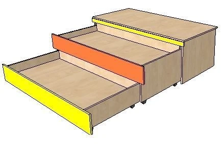 Double-Decker Bed FN.MDU.01.06.00.00.00