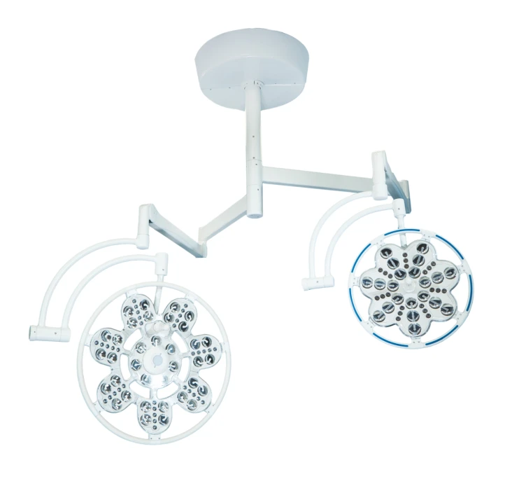 Adjustable Ceiling Surgical Light with Emergency Power "EMALLED 500/300 LT