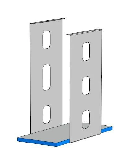 حامل الكمبيوتر المعلق بإطار معدني