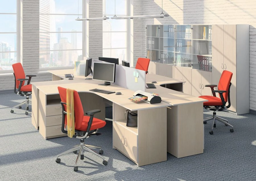 Wooden Office Shelves Budget Collection