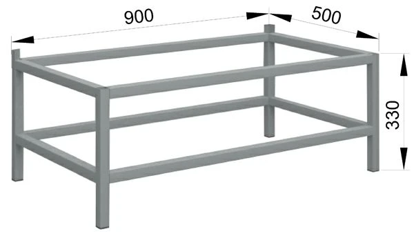 Metal Stand for Equipment and Inventory