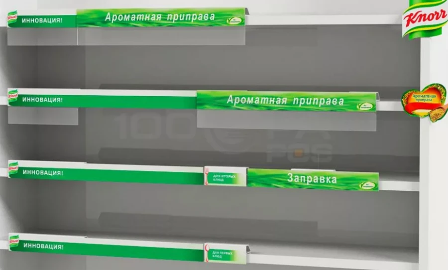 Information Display Stand - Shelf Stacker