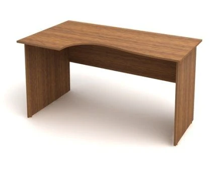 Curved Left Desk SK36 Series "Kants