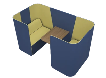 مكتب متنقل إيتنا 1.3 - وحدة ثابتة مزدوجة الجوانب