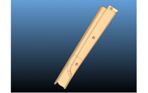 Left Column Cladding for Vehicles 5299230-5206011-50