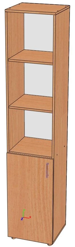 SU-1.1 Paper Storage Cabinet with Adjustable Feet