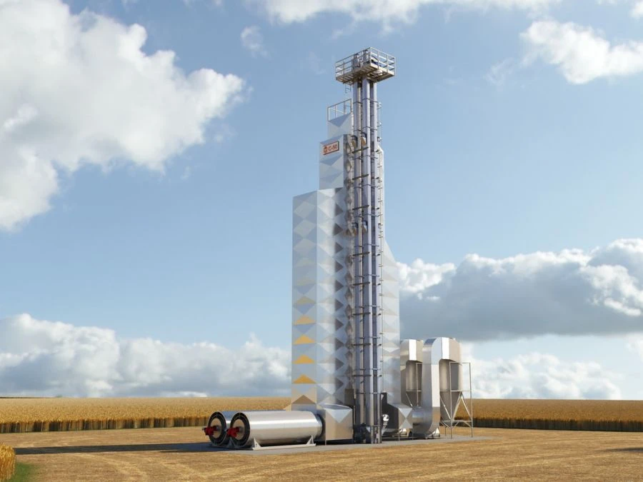Modular Grain Dryer "C" S-50-1 Standard (Direct Heating, Gas)