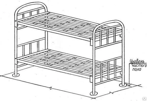 Double Decker Chamber Bed KDK-01