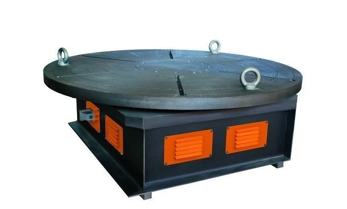 Rotating Support Table 3t (Ø1600) with Control Cabinet and Remote