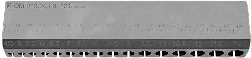 Transplant Diameter Measuring Tool, Model OM.013.00.03